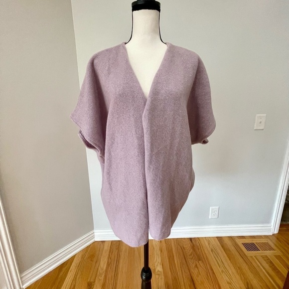 Do Everything in Love Lavender open front sweater with tie knot in back NWT - Picture 12 of 12
